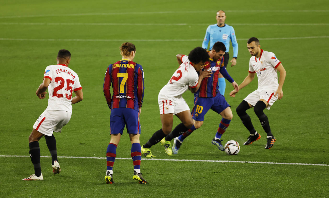 Las mejores imágenes del Sevilla-Barcelona