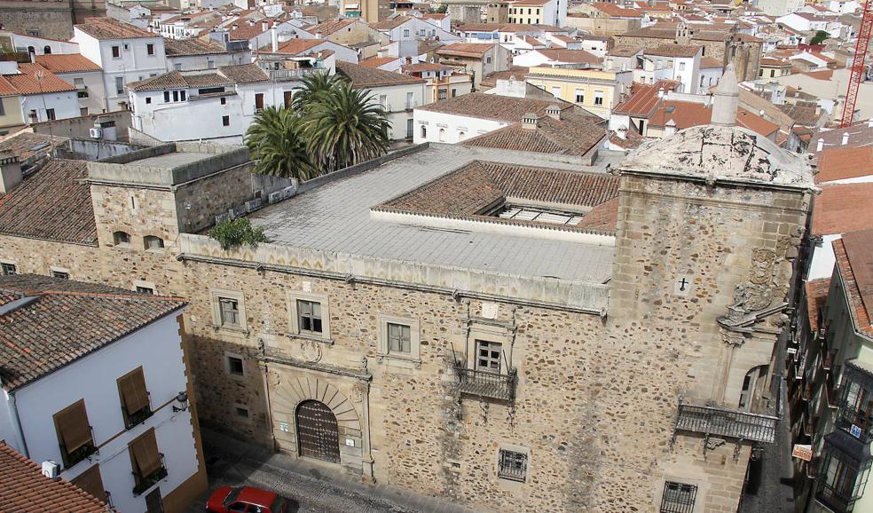 Godoy edificó su palacio a partir de las casa donde vivía. /