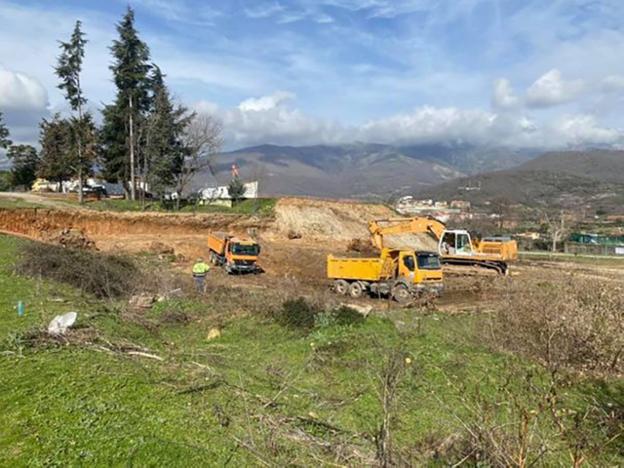 Comienza la construcción del nuevo parque de bomberos de Jarandilla