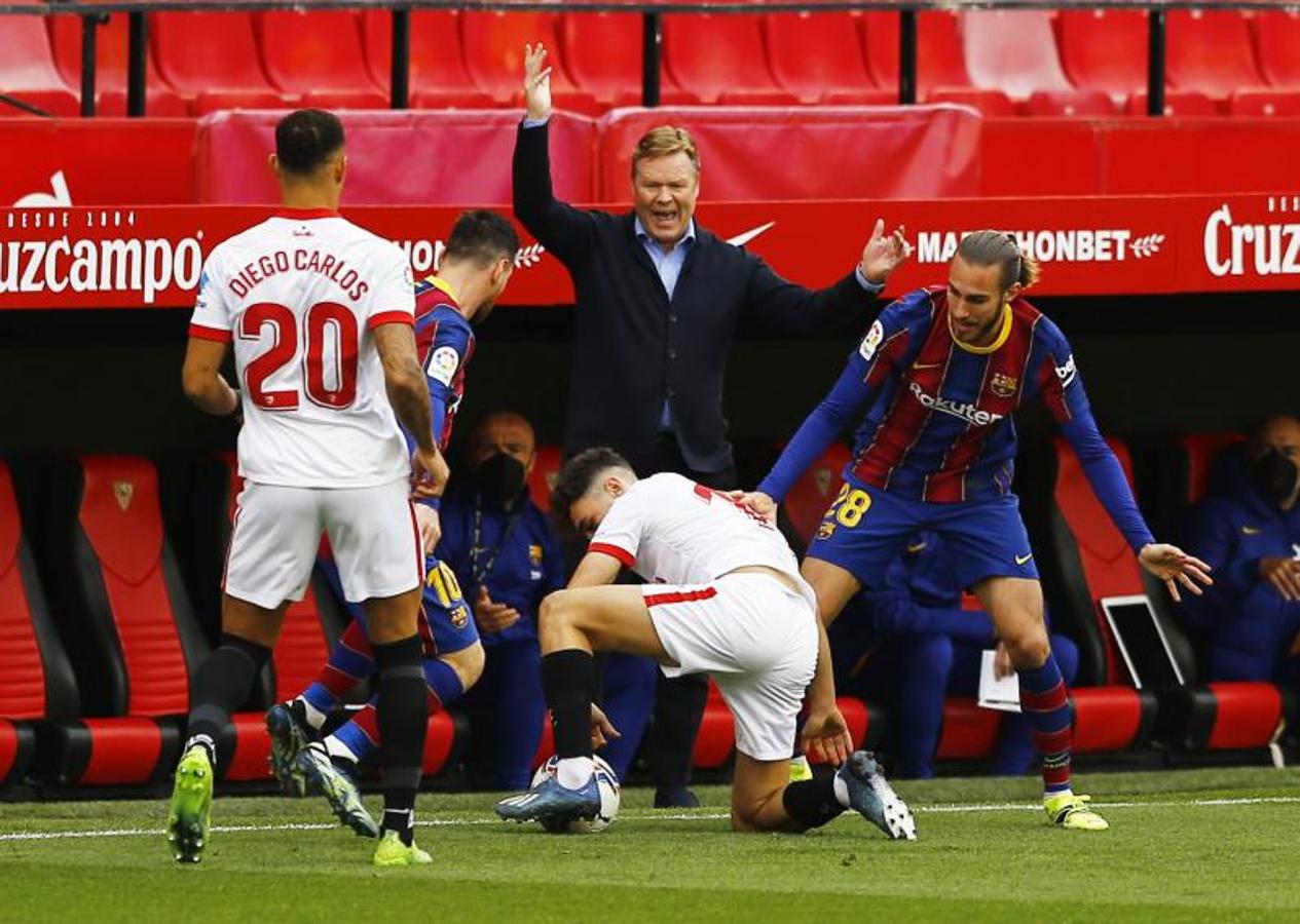 Las mejores imágenes del Sevilla-Barcelona