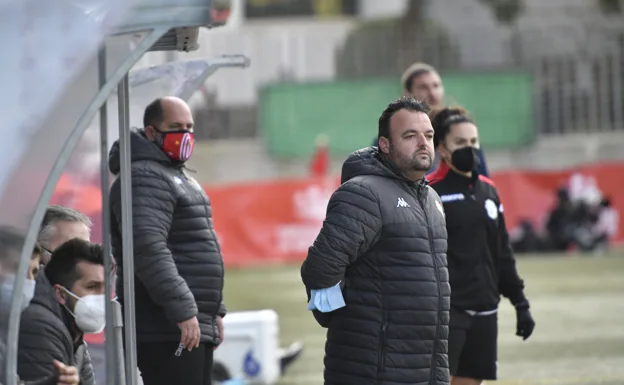 Juan Carlos Antúnez en el duelo ante el Deportivo. /J. V. Arnelas