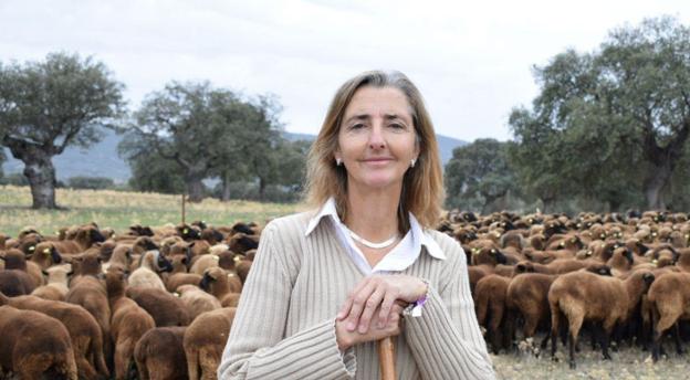 María Pía Sánchez, galardonada como ganadera sostenible