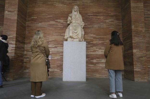 Estatua de Ceres, en el Museo Nacional de Arte Romano. / J. M. ROMERO