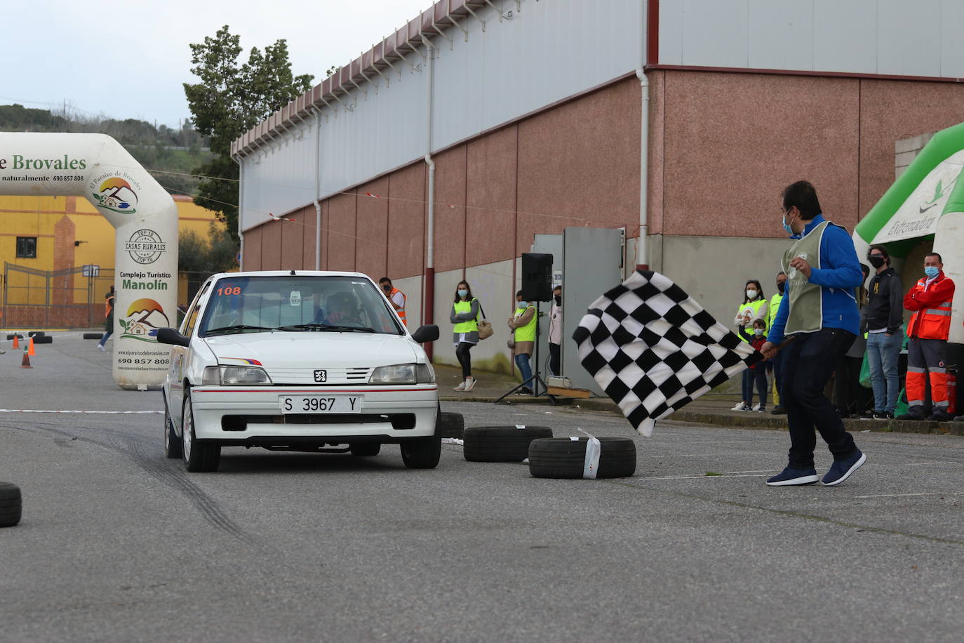 Jerez celebra la octava edición del 'Slalom Jerez de los Caballeros'