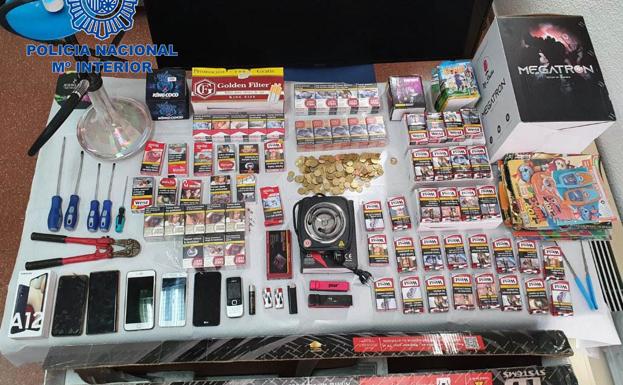 Cuatro detenidos por los alunizajes y robos de la semana pasada en Badajoz