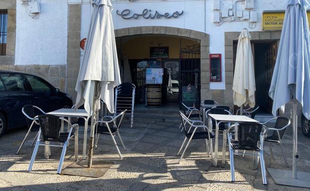 Los hosteleros de Fregenal de la Sierra no pagarán tasas de veladores hasta 2022