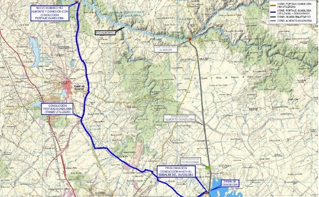 La Confederación del Tajo encarga el proyecto para el nuevo trasvase de agua a Cáceres por 417.000 euros