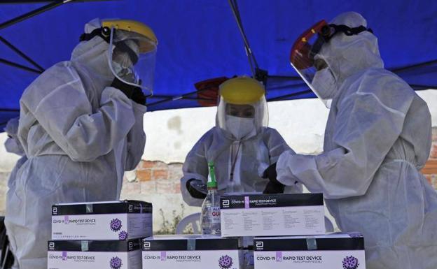 Municipios extremeños con nuevos casos de coronavirus este sábado