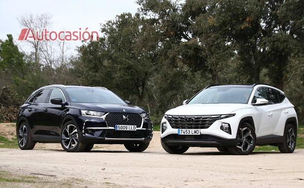 Hyundai Tucson vs. DS7 Crossback: dos SUV electrificados frente a frente