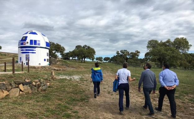 Ávila se fija en el astroturismo de Fregenal