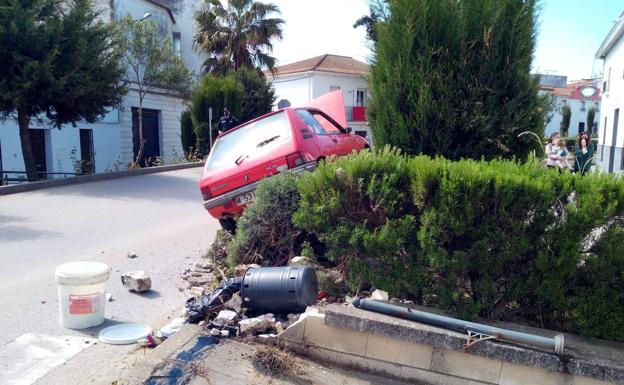 Una persona resulta herida leve en un accidente en la Avenida de España