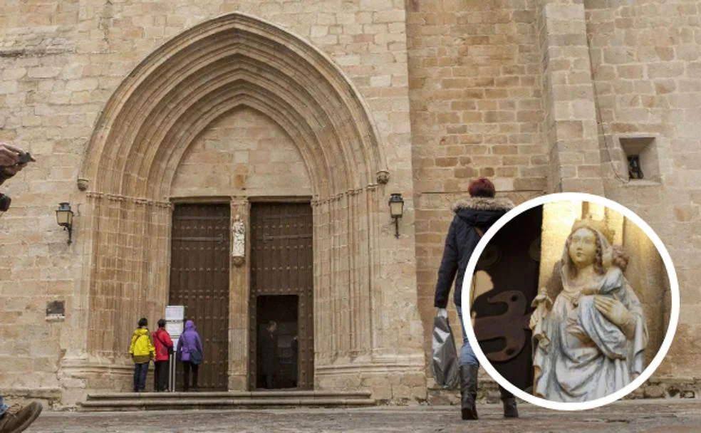 La Virgen y el Niño de la Concatedral. /GUINEA