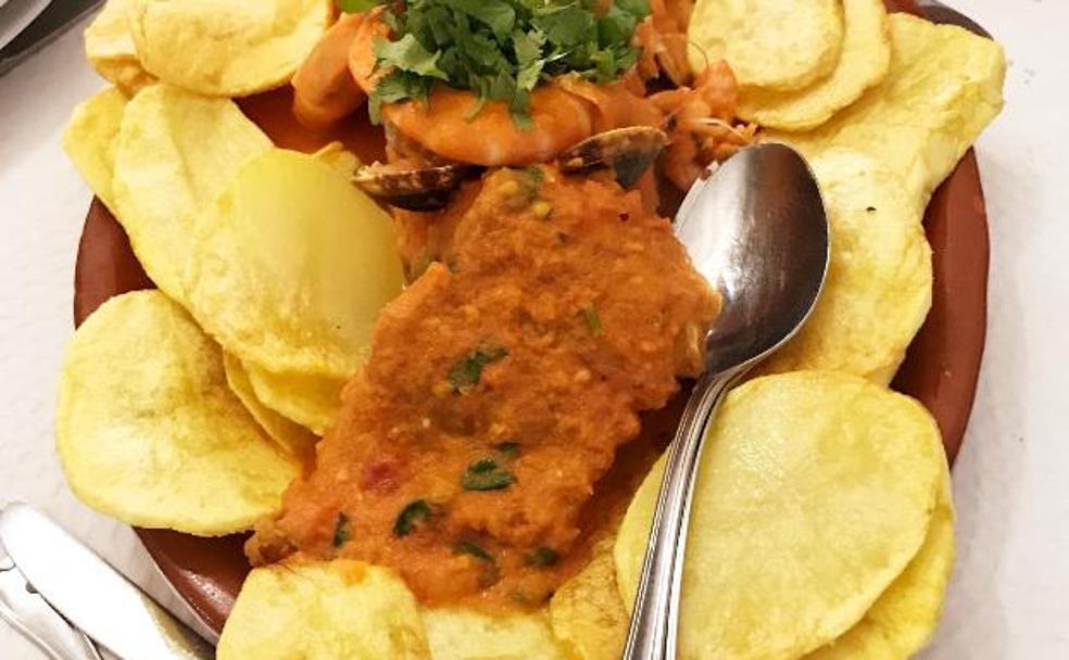 O Lagar: «Una sopa y un bacalao»