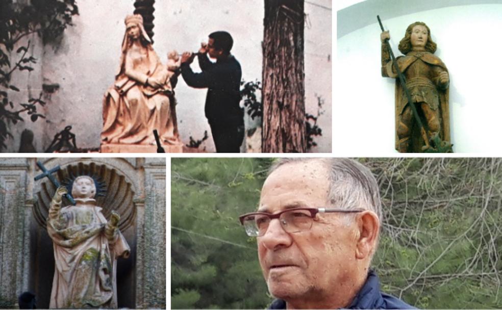 Pepe de Arganda: «De mis 85 años, catorce estuve haciendo esculturas para Cáceres»