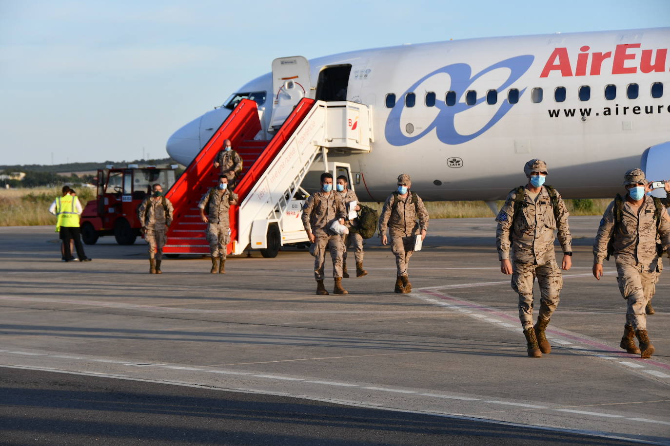 Regresa de Mali un contingente de militares extremeños