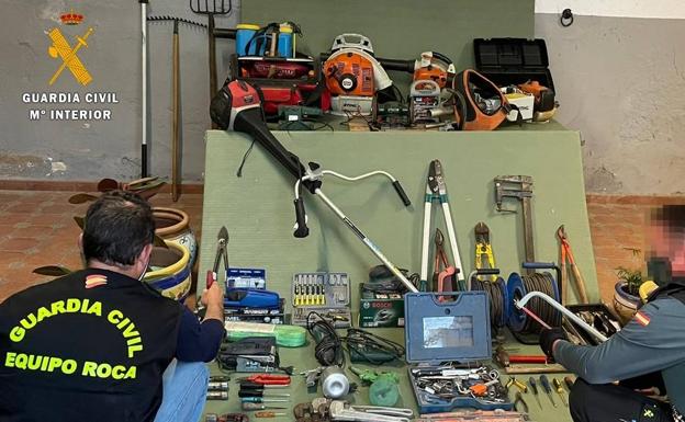 La Guardia Civil detiene a una pareja por 13 robos en la Campiña Sur
