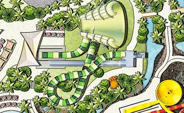 El parque acuático de Casar de Cáceres tendrá una piscina de surf