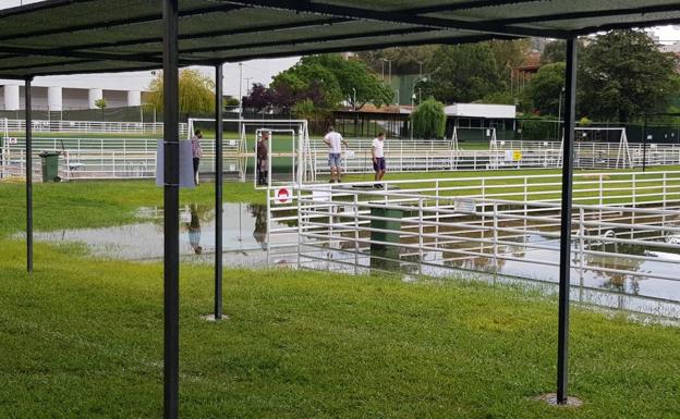 Las tormentas dejan esta madrugada 52 litros en Plasencia y 33 en Villafranca