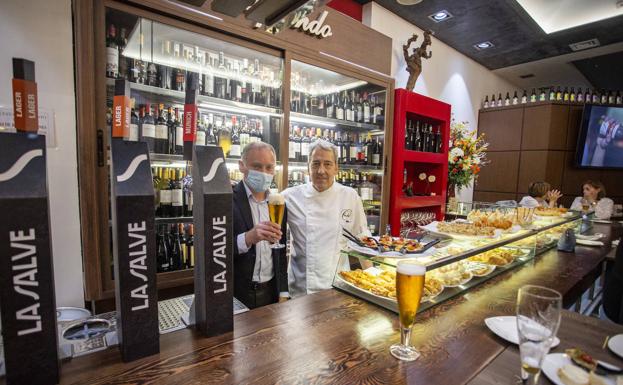 Pintxos para maridar la bilbaína La Salve en Oquendo