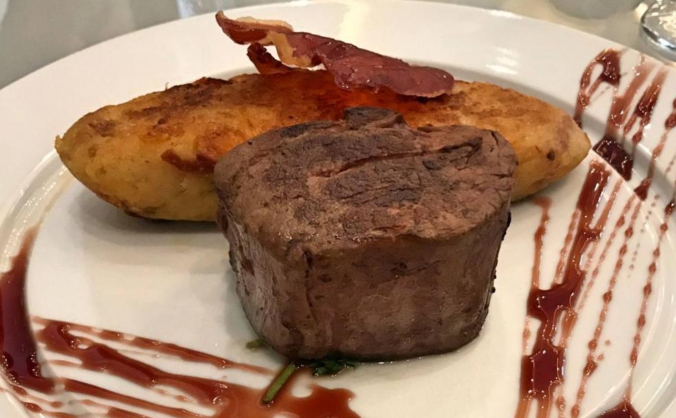 Restaurante del hotel Vila Galé: «Un buen taco de solomillo con migas»