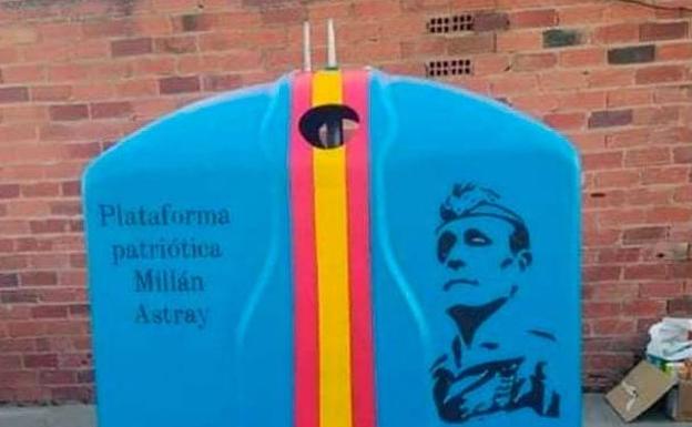 El PSOE exige la retirada de un contenedor en Talavera la Real por incumplir la Ley de Memoria Histórica