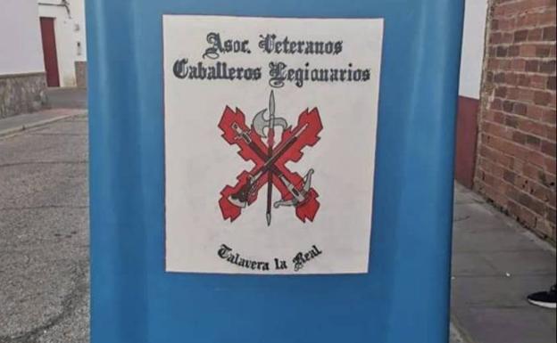 Los antiguos legionarios lamentan la retirada de una imagen de Millán Astray en Talavera la Real