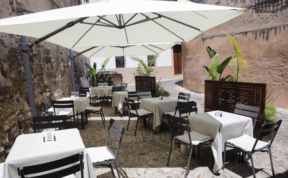 Nolasco: «Una cena memorable en la parte antigua de Cáceres»