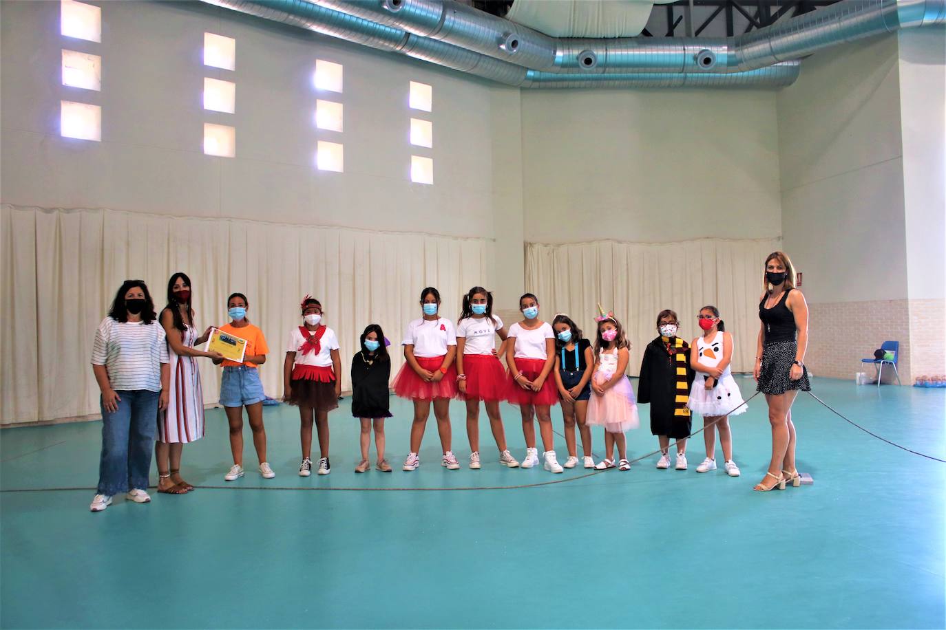 Clausura de los Campamentos y Talleres de Verano de Herrera del Duque y Peloche