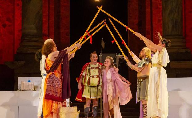 La ciudad de Cáparra vuelve a ser testigo del Festival de Mérida