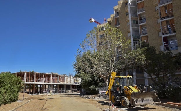 La obra de ampliación de la residencia La Granadilla se alarga hasta 2023