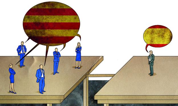La mesa de diálogo sobre Cataluña