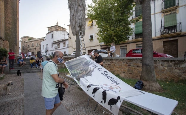 Reunión a tres bandas el lunes para abordar la inseguridad en la plaza de Santiago de Cáceres