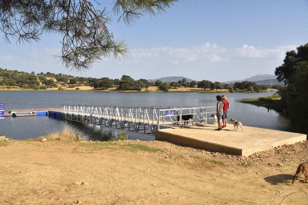 La nueva infraestructura está en el embalse del Horco del Espino. / PALMA