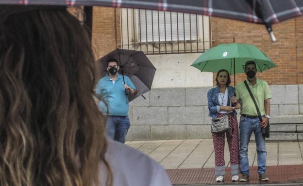 Dos localidades cacereñas, entre las diez más lluviosas de España este lunes