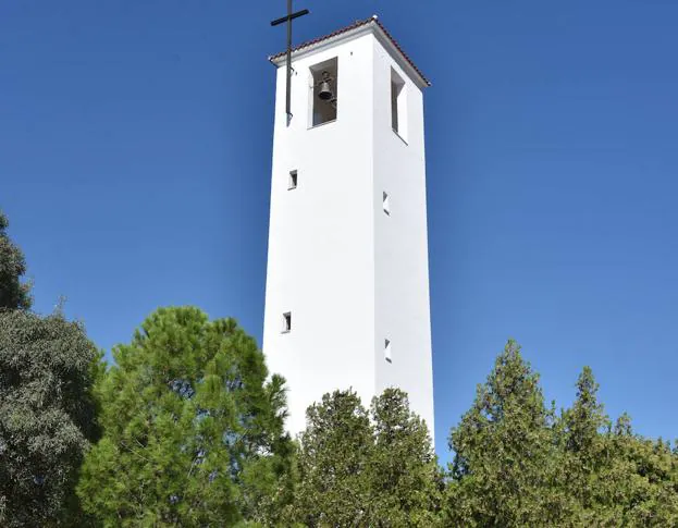 Torre de San Gil cuya reforma se está ultimando. /DAVID PALMA