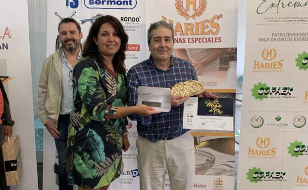 Diego Bautista, del horno La Tradición, gana la Miga de Oro de Extremadura
