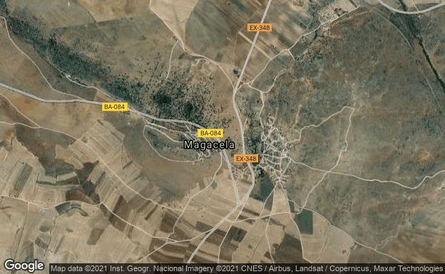 Un joven de 23 años, con policontusiones tras sufrir un accidente cerca de Magacela