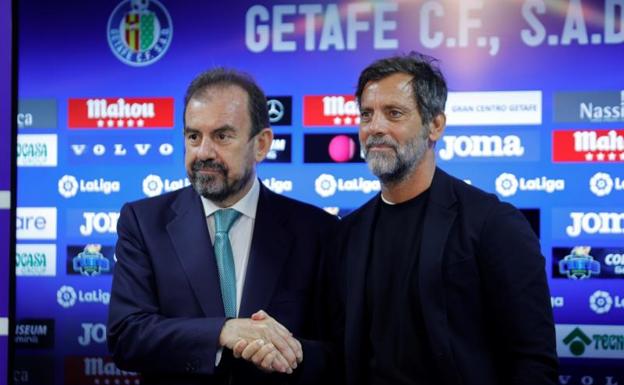 Quique Sánchez Flores vuelve a entrenar al Getafe