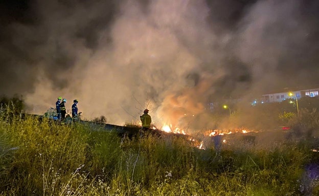 Los incendios de pastos en Badajoz se reducen a la mitad en cinco años
