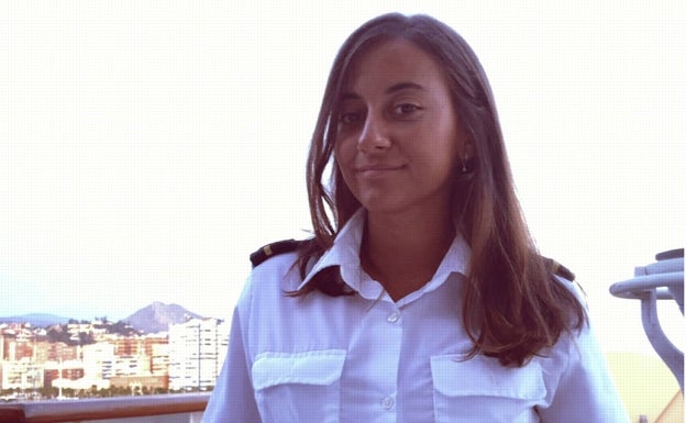 A un paso de ser capitana de marina mercante