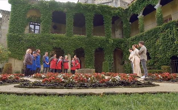 Cabrito y Torta del Casar en el menú de Masterchef Celebrity en Yuste