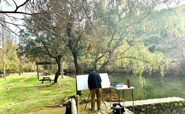 Más de 2.000 euros en premios en el encuentro de pintores en la naturaleza de la Reserva de la Biosfera de La Siberia