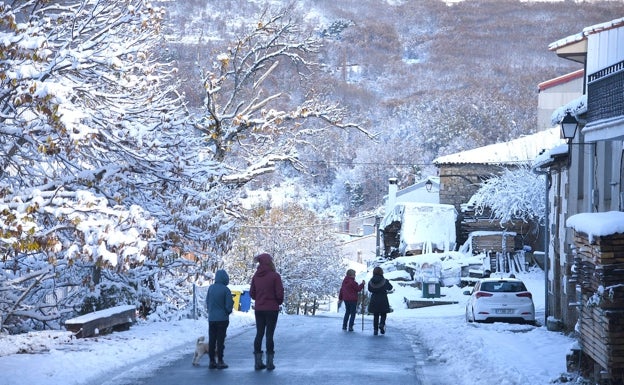 La nieve podría volver al norte extremeño este miércoles para despedirse hasta el domingo