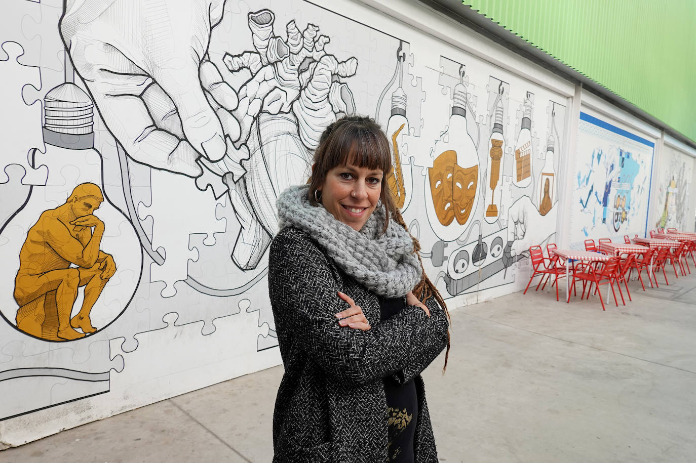 Una artista a lo grande