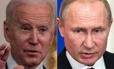 Biden y Putin se citan por videoconferencia con Ucrania como principal problema
