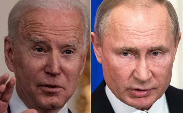 Biden y Putin se citan por videoconferencia con Ucrania como principal problema