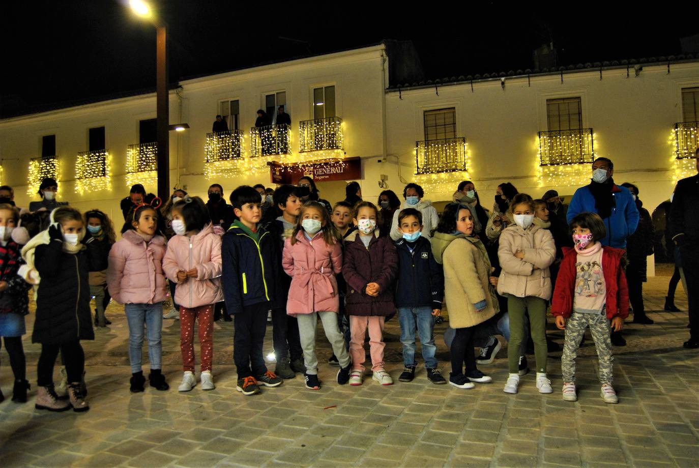 Encendido alumbrado navideño Herrera del Duque 2021