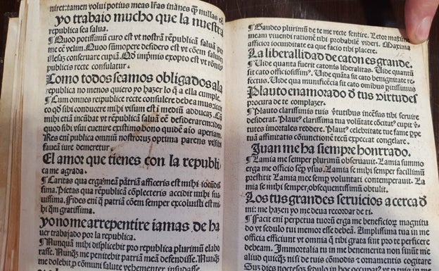 Un incunable de Nebrija, el último tesoro de la Biblioteca Nacional