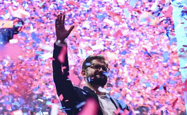 El izquierdista Gabriel Boric gana las elecciones presidenciales de Chile