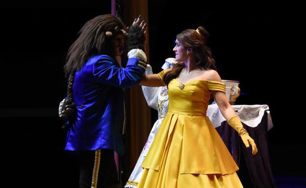 El musical 'La bella y la bestia' llega este miércoles a Badajoz